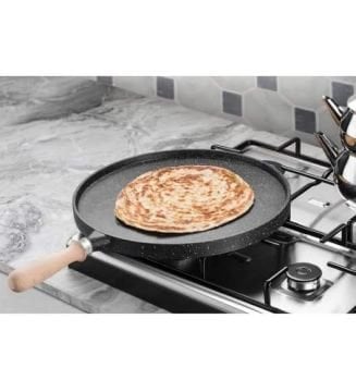 Bondy döküm 35cm çift taraflı tava